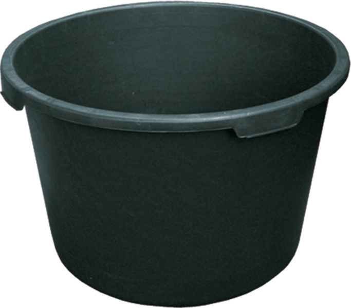 10er Pack Kunststoff-Tonne mit Deckel  65 L schwarz Aufbewahrungsbox Kübel Eimer 